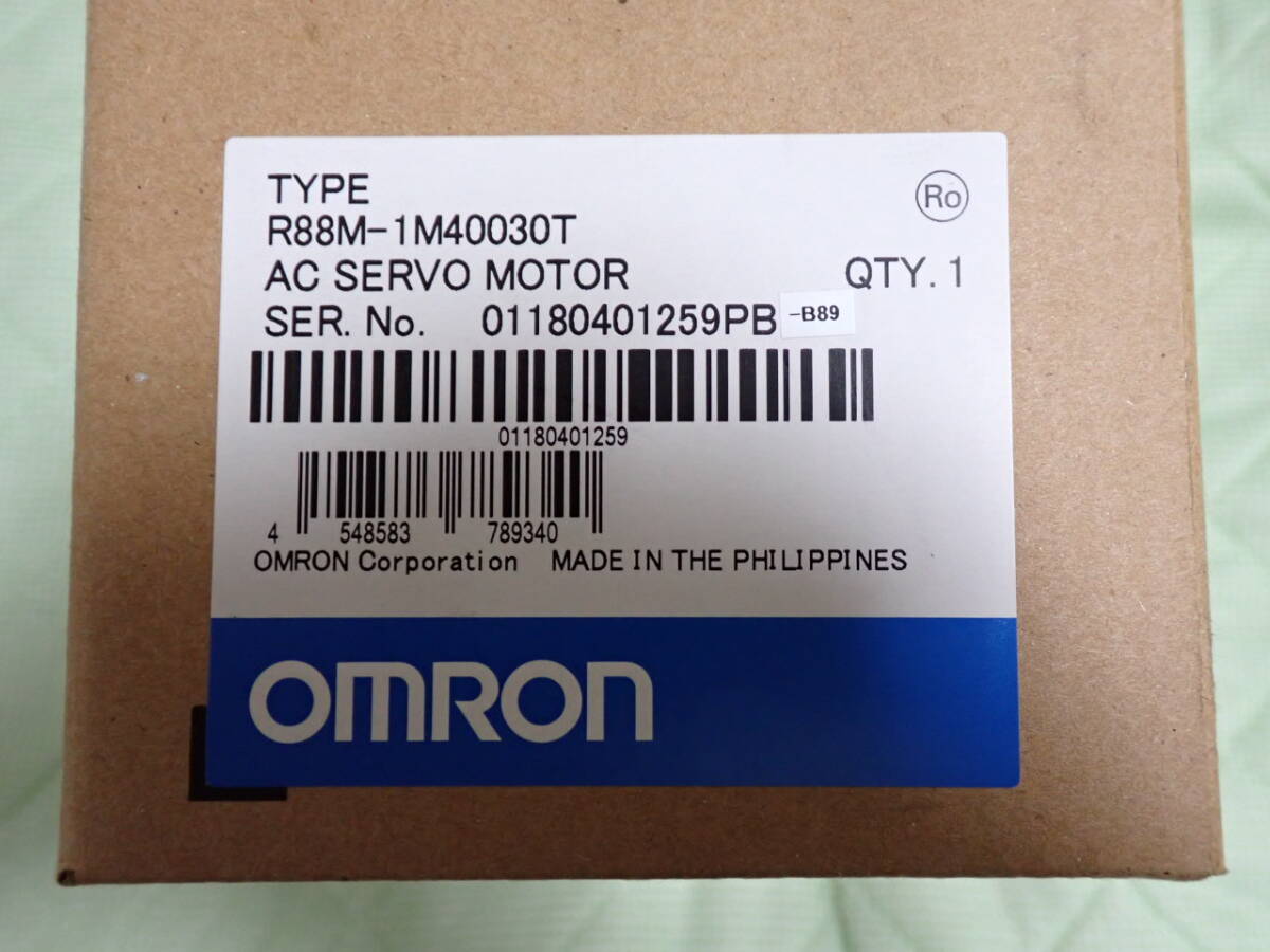 OMRON R88M-1M40030T ACサーボモータ_画像2