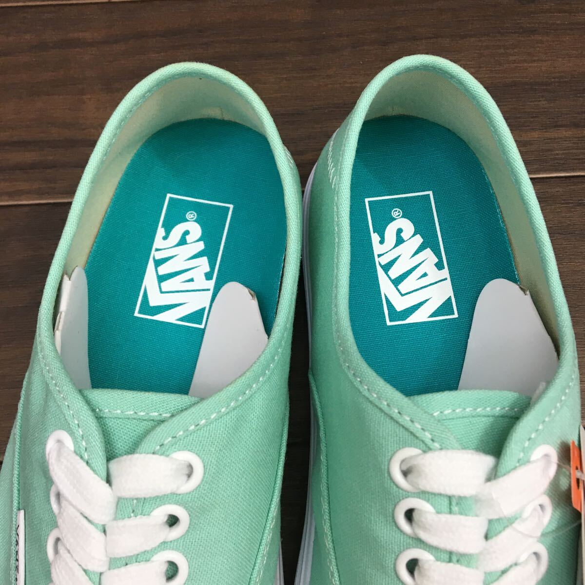 US240409 B-254 『新品』VANS バンズ AUTHENTIC SF オーセンティックSF ウォーキングシューズ カジュアルシューズ メンズ ミントカラー25cm_画像6