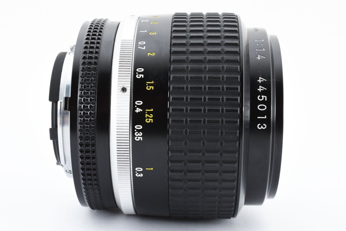 ◇◆ 極美品 ニコン Nikon Ai-s Ai s ニッコール Nikkor 35mm f/1.4 一眼 MF 広角 レンズ 光学良好 動作絶好調 8492 ◆◇_画像9