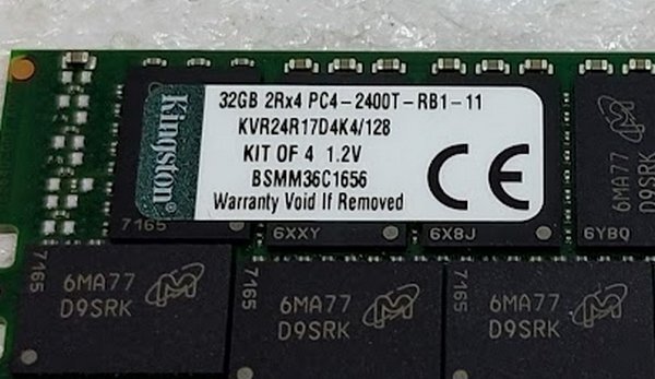 *Kingston DDR4 Registered ECC 64GB kit (32GB*2) [PC4-2400T-RB1] all sorts server * workstation correspondence 