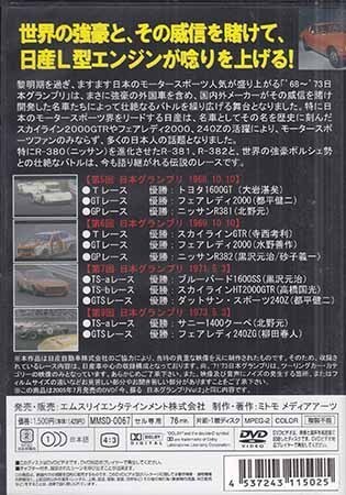 ◆新品DVD★『今、蘇る 日本グランプリ VOL.2 日本車が世界に挑戦する』大岩湛矣 都平建二 北野元 寺西考利 水野善作 黒沢元治 等★1円_画像2