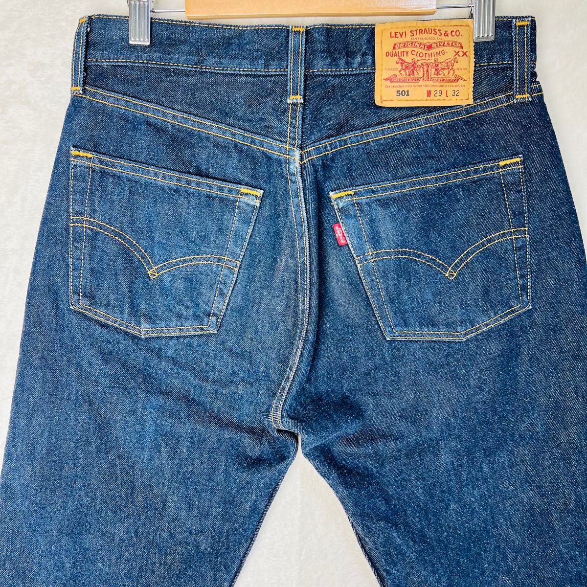 Levi's リーバイス 501 デニムハーフパンツ usa製 ボタン裏553 Levi's リーバイス 501 デニムハーフパンツ usa製 ボタン裏553