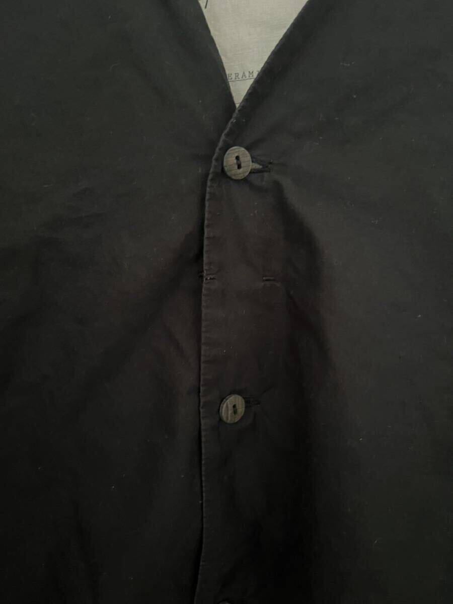 toogood THE CERAMICIST SHIRT トゥーグッド サイズ4 ブラック 黒 半袖シャツ_画像2
