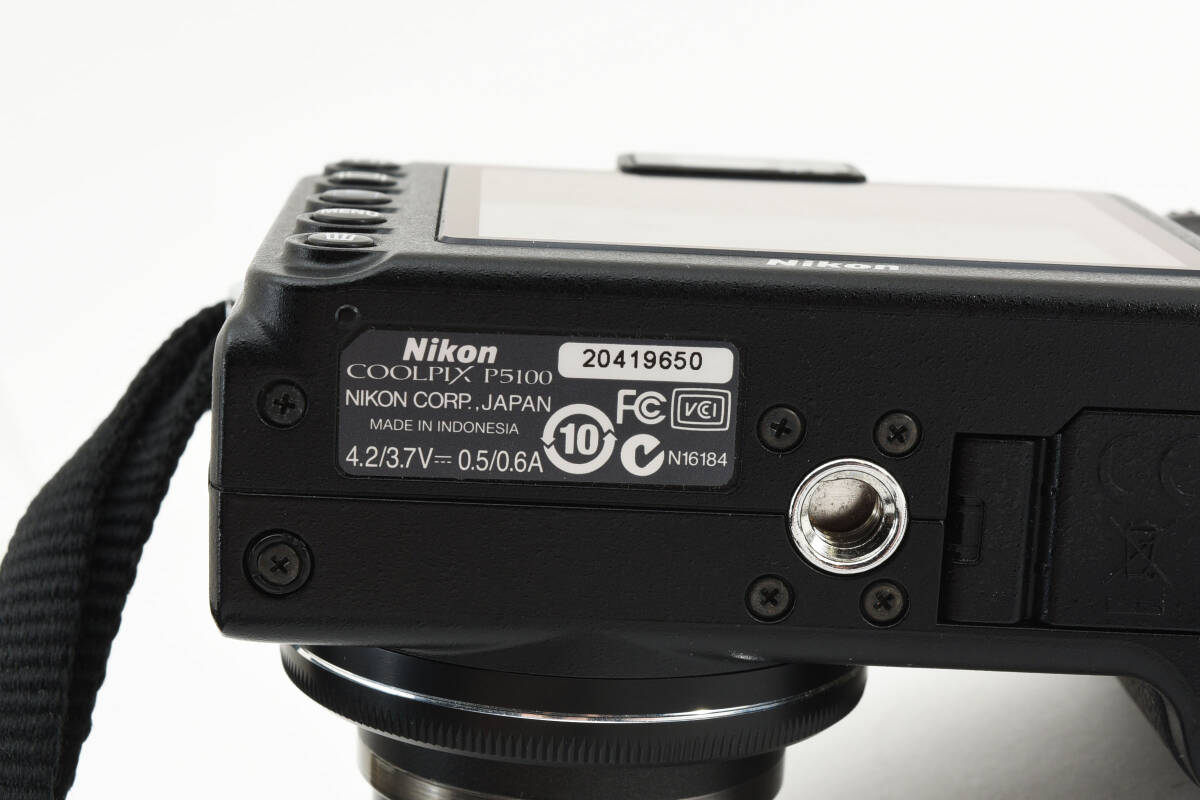 ★訳あり特価★ニコン NIKON COOLPIX P5100 純正バッテリー＆チャージャー＆ケース付 EN-EL5 MN-61 #402の画像7