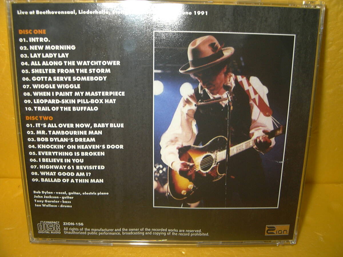 【2CD】BOB DYLAN「STUTTGART 1991」の画像2