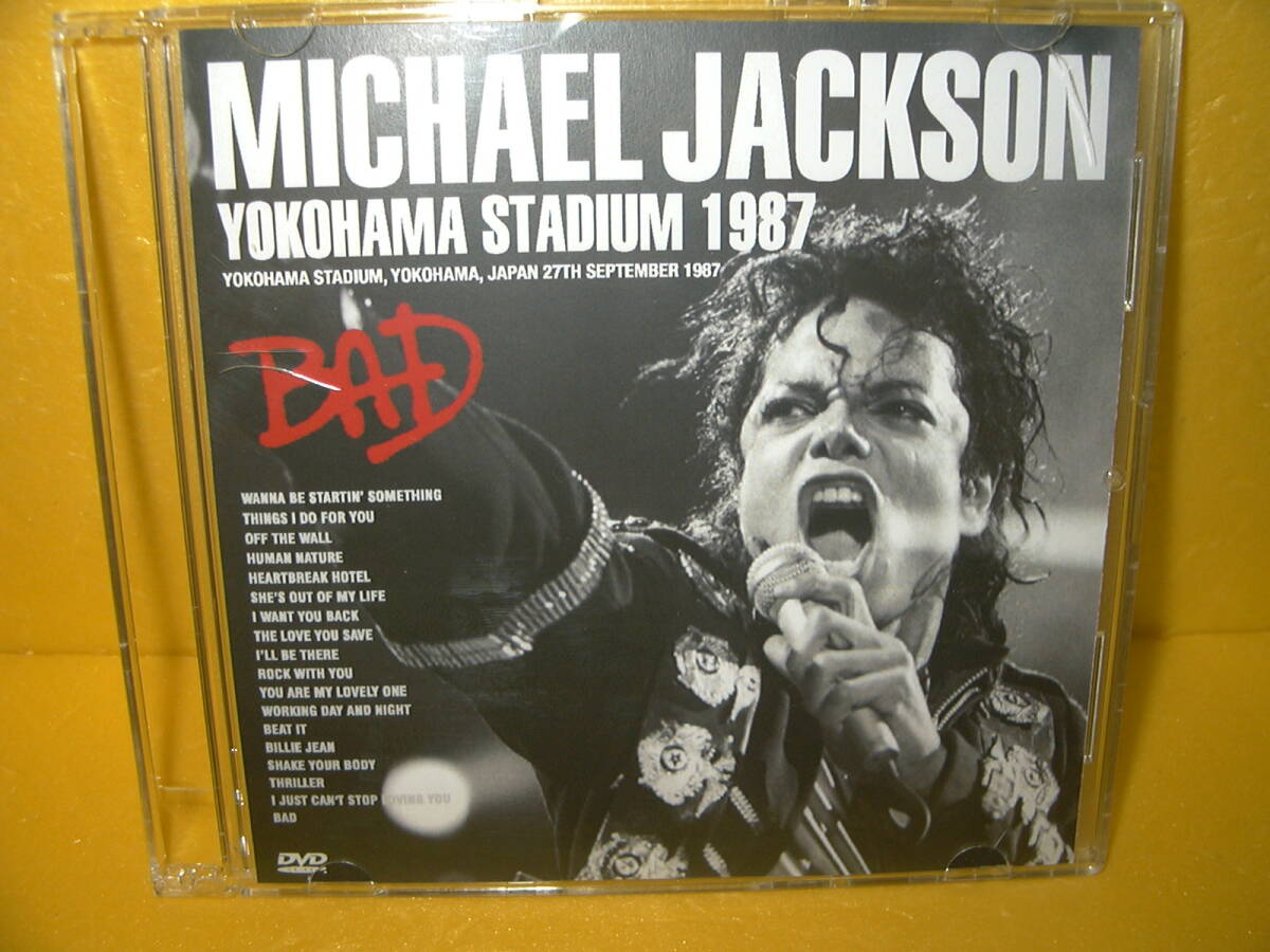 【2CD＋初回特典DVD】MICHAEL JACKSON「NISHINOMIYA 1987 FINAL NIGHT」AUD＋「YOKOHAMA STADIUM 1987」の画像6