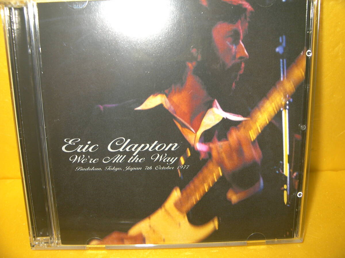 【2CD】ERIC CLAPTON「WE'RE ALL THE WAY」の画像1