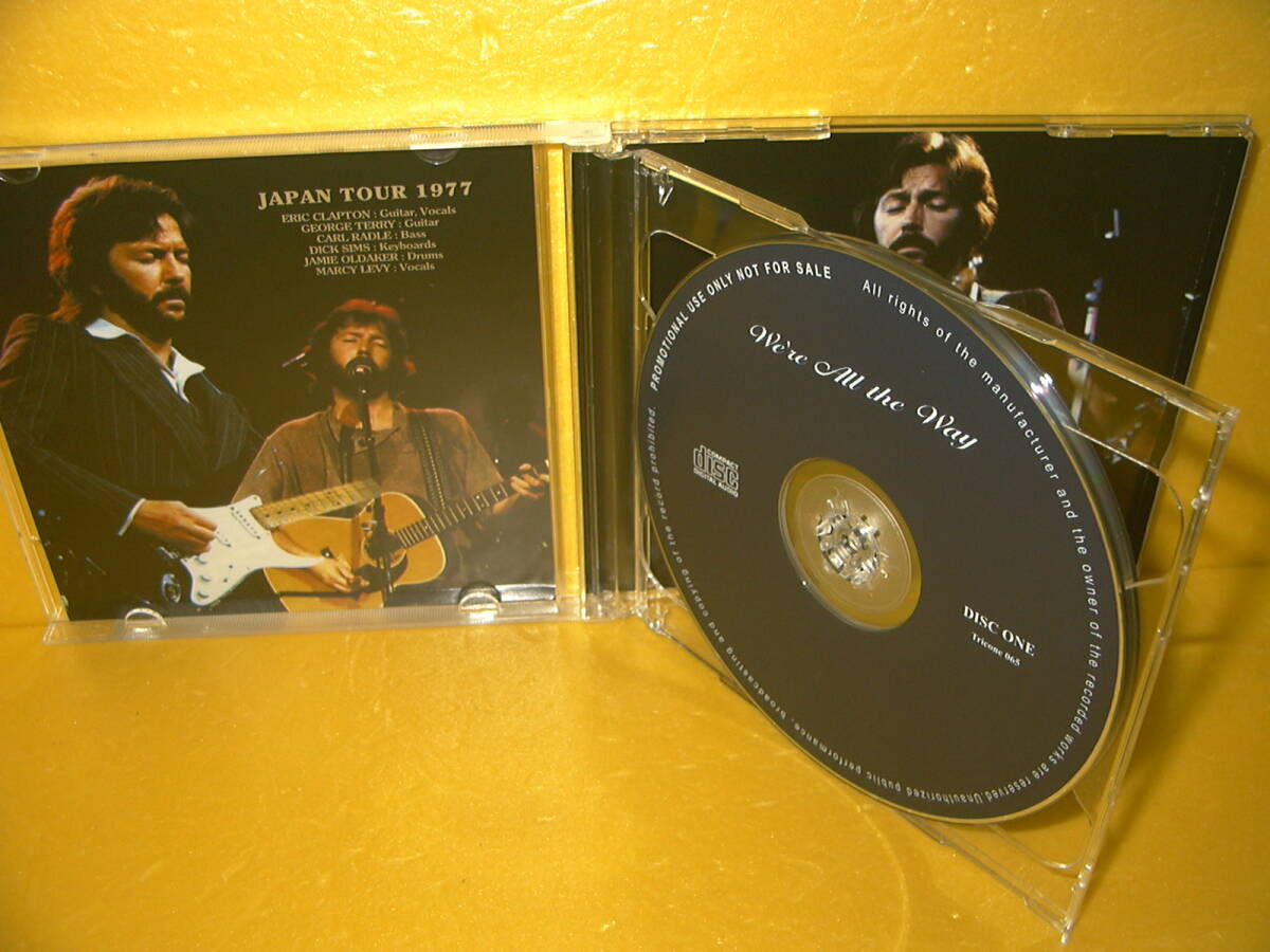 【2CD】ERIC CLAPTON「WE'RE ALL THE WAY」の画像3