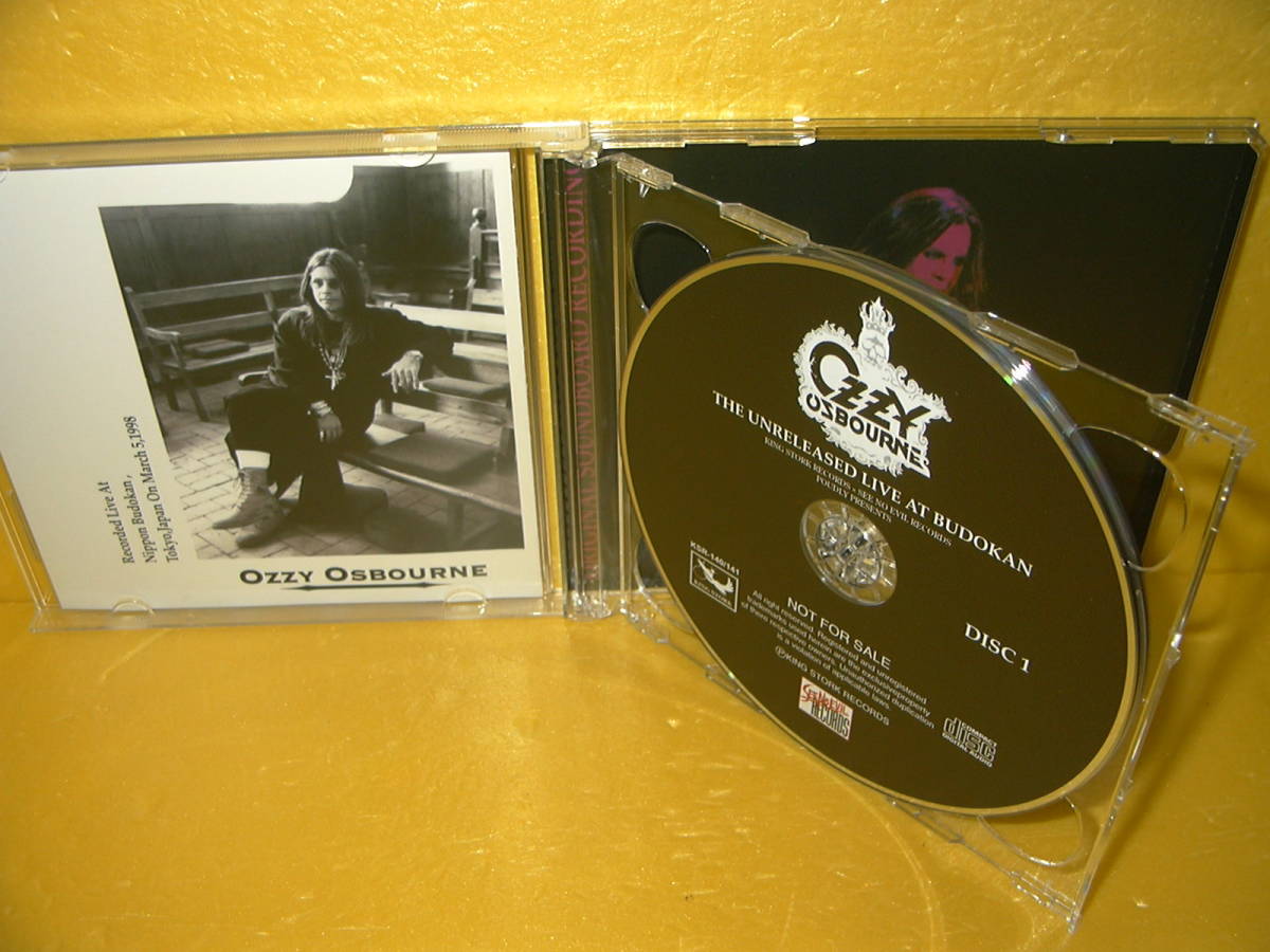 【2CD】OZZY OSBOURNE「THE UNRELEASED LIVE AT BUDOKAN」の画像3