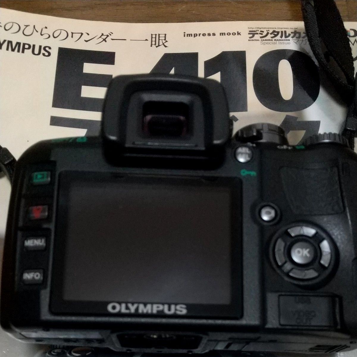 【美品】OLYMPUS オリンパス E-410 ダブルズームキット デジタル一眼レフカメラ おまけ6点付き お得なセット