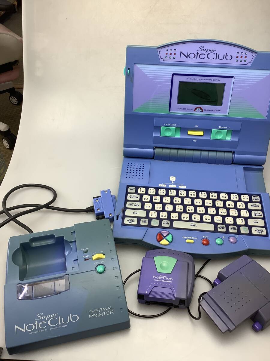 今ならほぼ即納! Yahoo!オークション - M1424 ファミコン スーパー ノートクラブ 本体、アクセサリー
