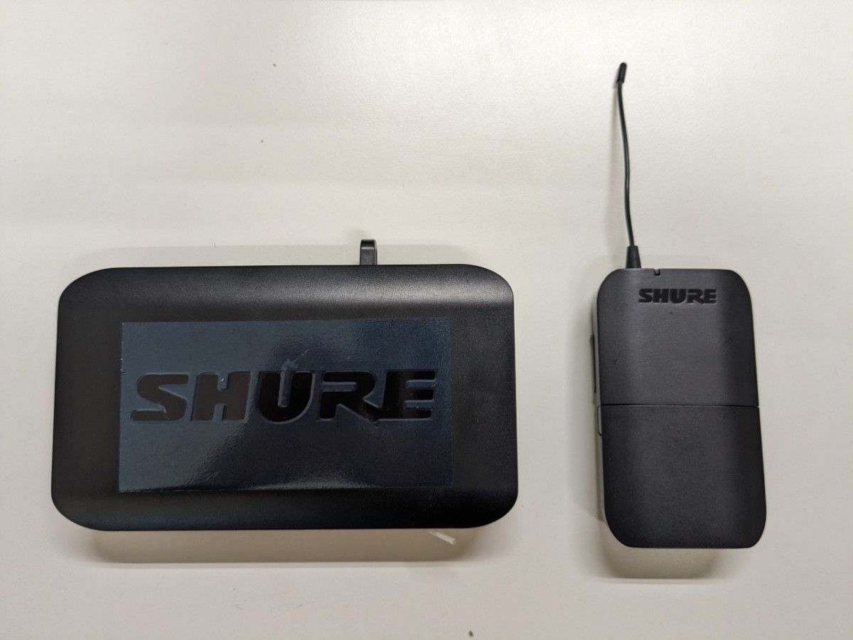 【最終値下げ】STANDARD C5000 送受信機 アクセサリセット SHURE シュア ワイヤレスヘッドセット 送信機 受信機1式ケース込