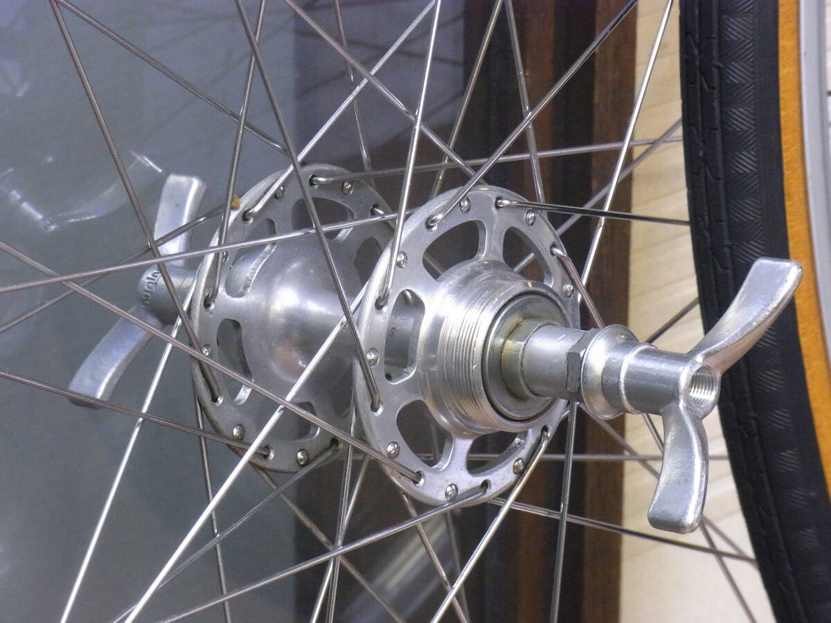 6125円 27吋 1・1/4 (しぶいち)ビンテージ・ホイール 良品 6125円 27吋 1・1/4 (しぶいち)ビンテージ・ホイール 良品