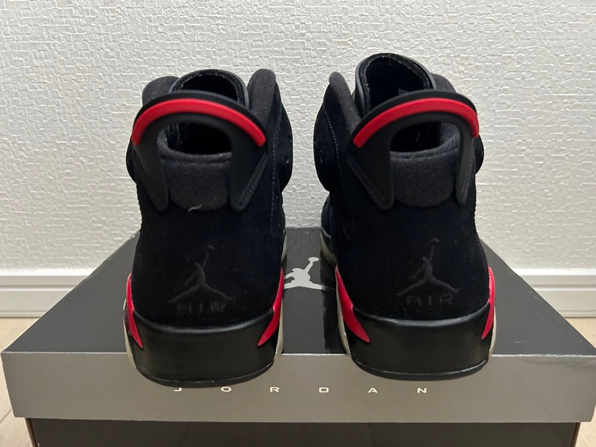 加水分解　Air Jordan 6 Retro "Black Varsity Red" (2010)