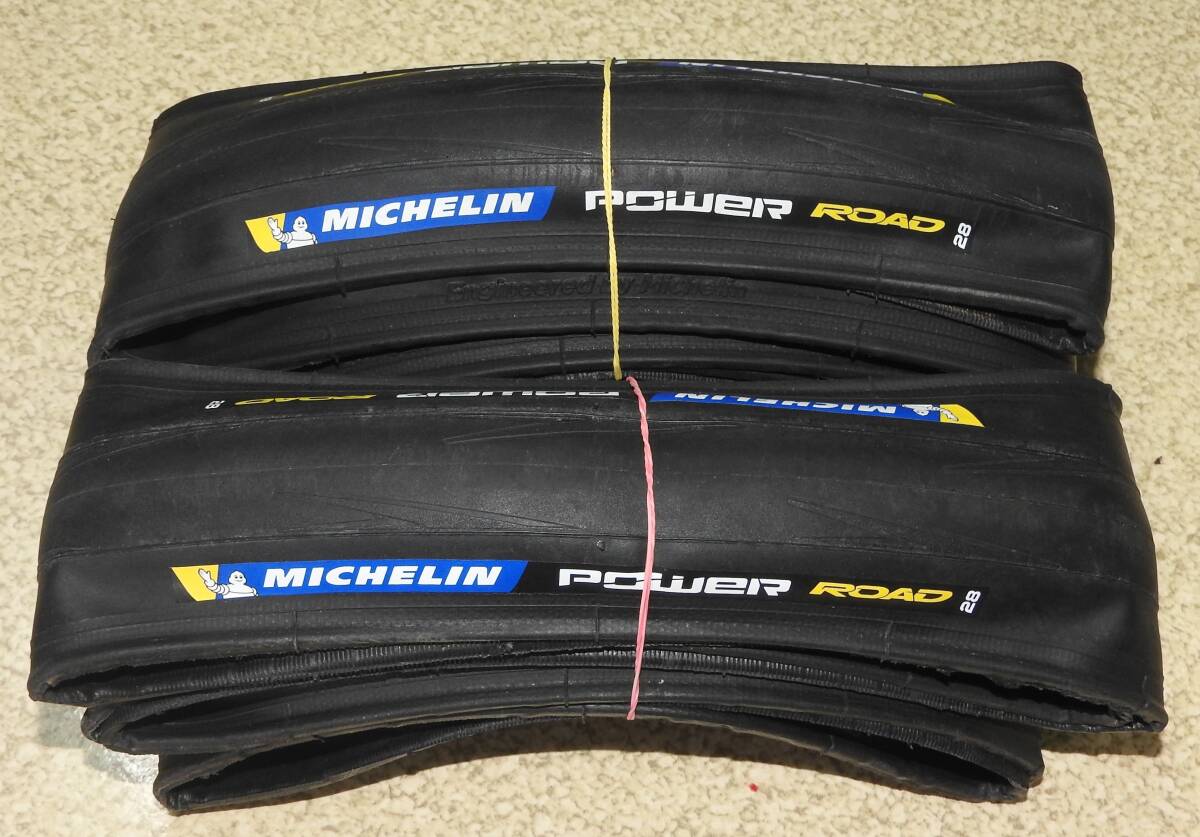 Michelin Michelin *POWER LOAD power load *700-28C*2 pcs set * secondhand goods 