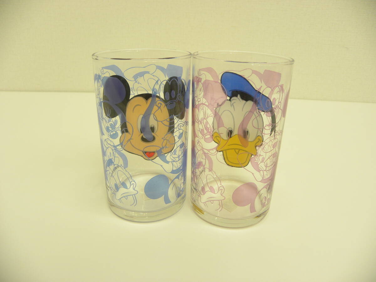 ディズニー祭 ディズニー ミッキー ドナルド グラス おまとめ 未使用保管品 ミッキーマウス ドナルドダック スマイルグラス Disney GLASS_画像5
