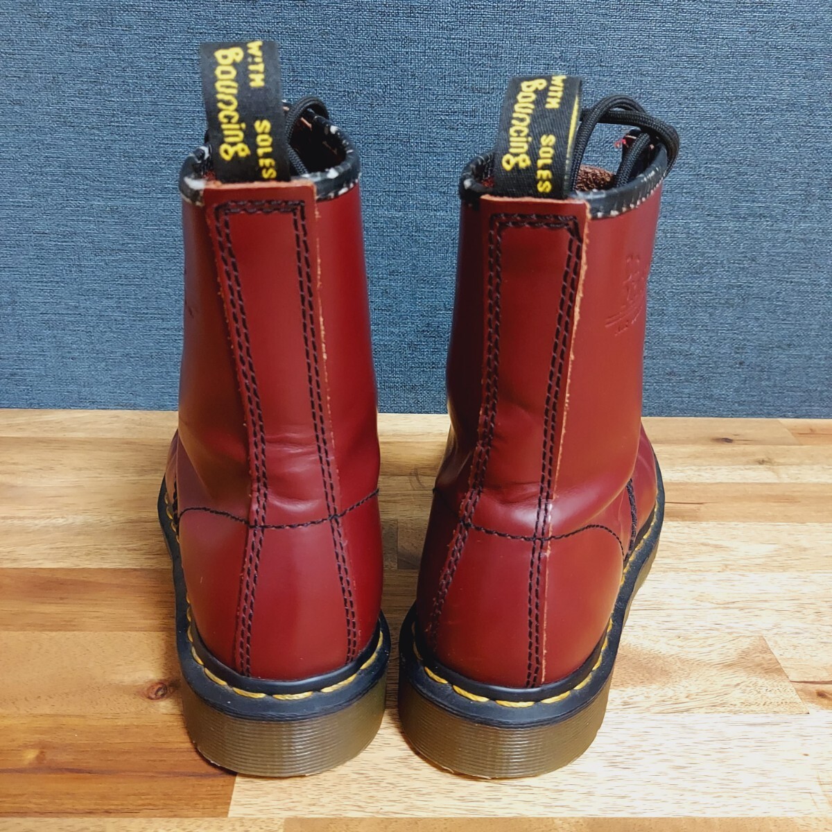 [美品] ドクターマーチン　ボルドーUK6 dr. Martens 8ホール ブーツ Dr　人気　早い者勝ち　オシャレ　古着_画像5