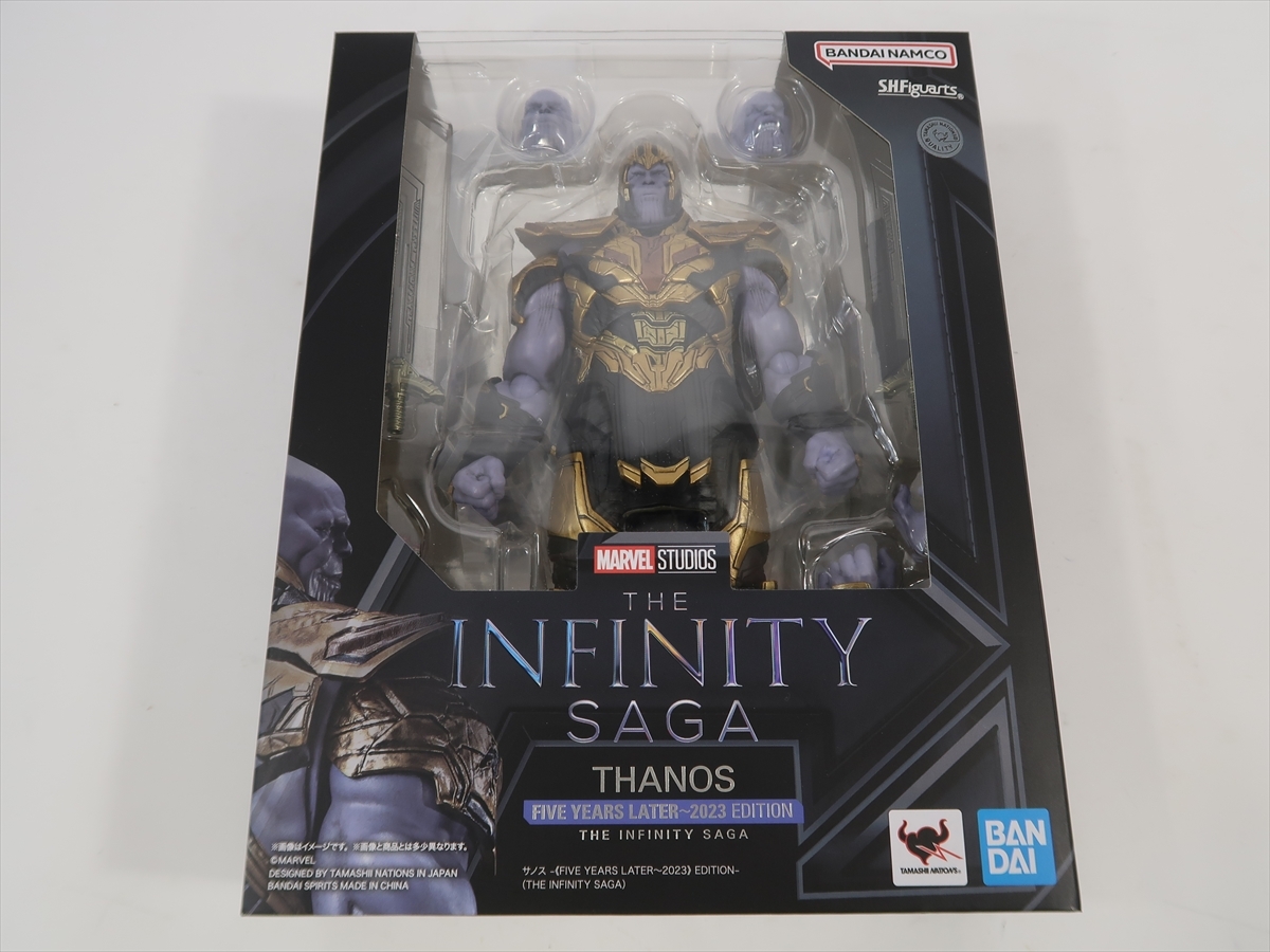 現状品 S.H.Figuarts THANOS サノス FIVE YEARS LATER 2023 EDITION THE INFINITY SAGA S.H.フィギュアーツ アベンジャーズエンドゲーム k6_画像1