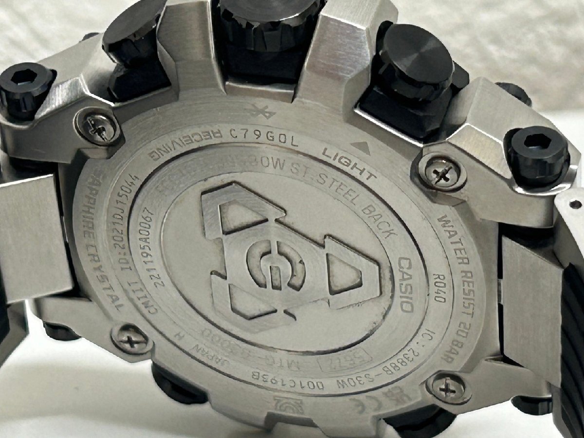 4429　カシオ 腕時計 G-SHOCK MT-G MTG-B3000D-1AJF 超美品 正規品保証_画像5