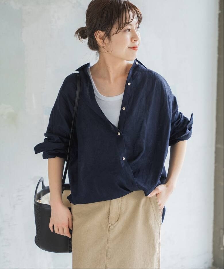 新品 Spick & Span スピックアンドスパン 80リネンカシュクール 新品 Spick & Span スピックアンドスパン 80リネンカシュクール