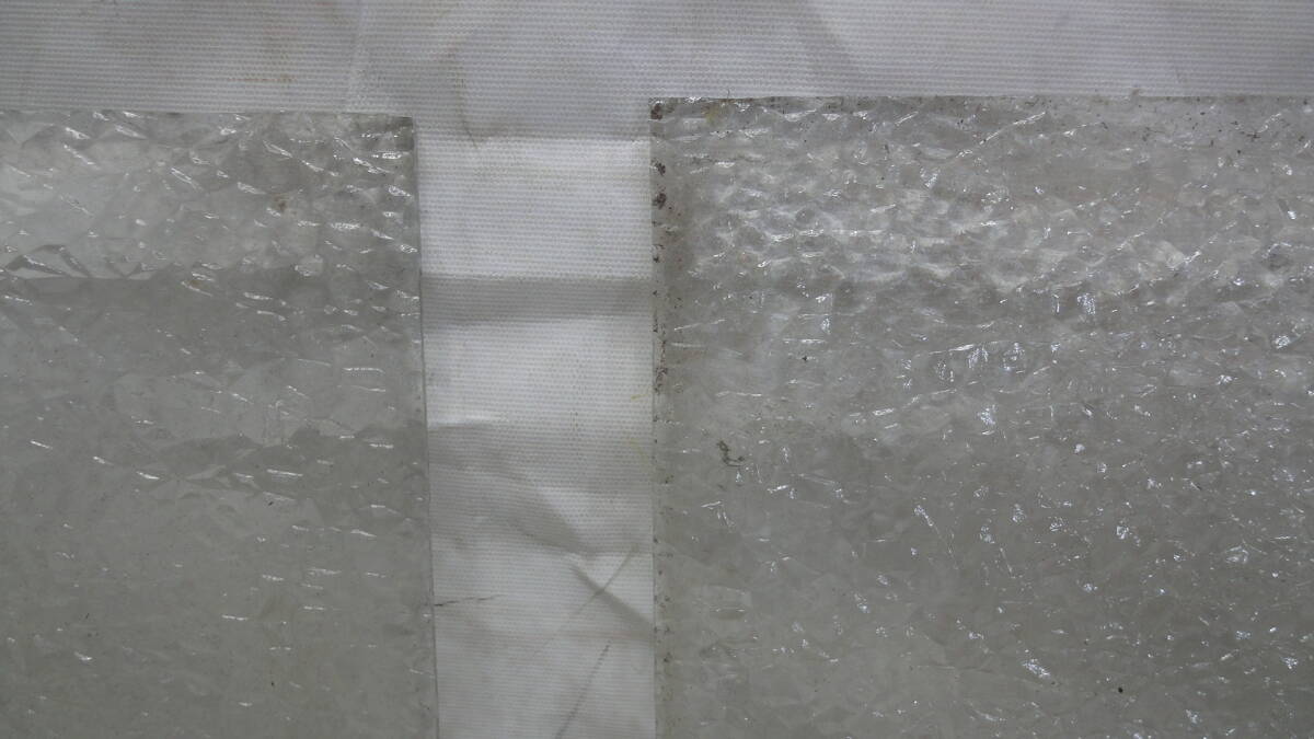 〇ひ807【7枚セット】ガラス板 デザイン モザイク レトロ 素材 DIY 44×45.5ｃｍ　0.2ｍｍ_画像4