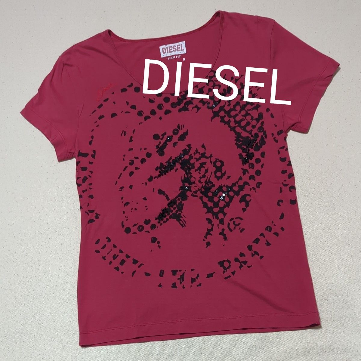 DIESEL　ディーゼル　希少！ディーゼルデザインＴシャツ