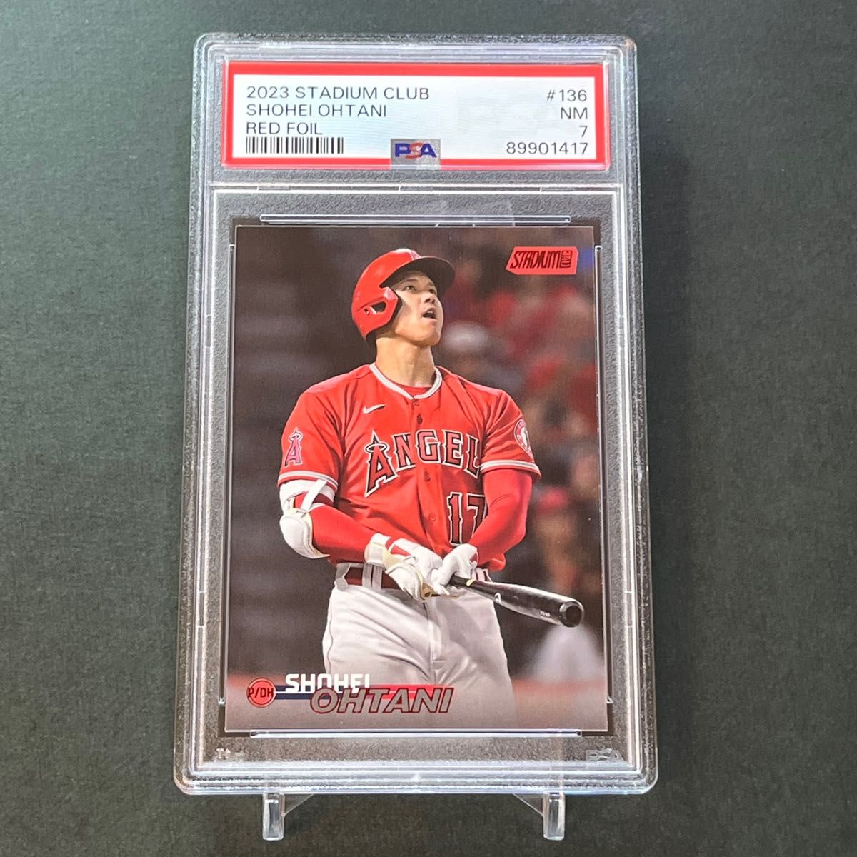 祝開幕CP】【鑑定品】大谷翔平 2023 Topps Stadium Club Red 祝開幕CP】【鑑定品】大谷翔平 2023 Topps Stadium Club Red