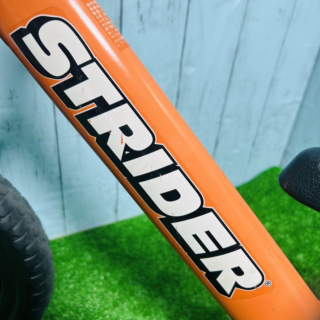 STRIDER SPORT12 ストライダースポーツ　オレンジ　ST-S4　ランニングバイク　ペダル無し自転車　練習　キックバイク　バランスバイク_画像4