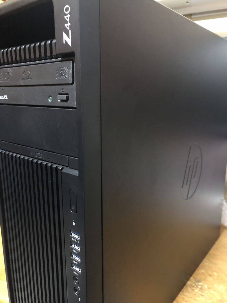 美品 HP Z440 Workstation Intel Xeon E5-2695V3 14C28T 新品M.2 SSD 500GB +HDD2TB QUADRO M2000 4GB PC4-64GB Win10 無線Wi-Fi Blu-ray _画像1