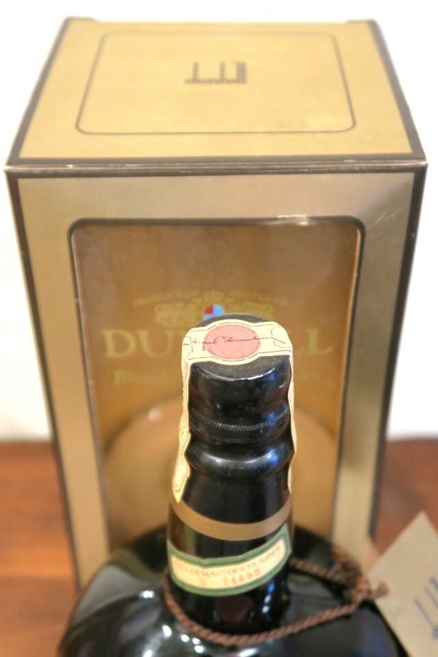スコッチウイスキー「ダンヒル オールドマスター」750ml 43％ 39年古酒以上 1980年代流通 旧ラベル！ 化粧箱付 スコットランド_画像10
