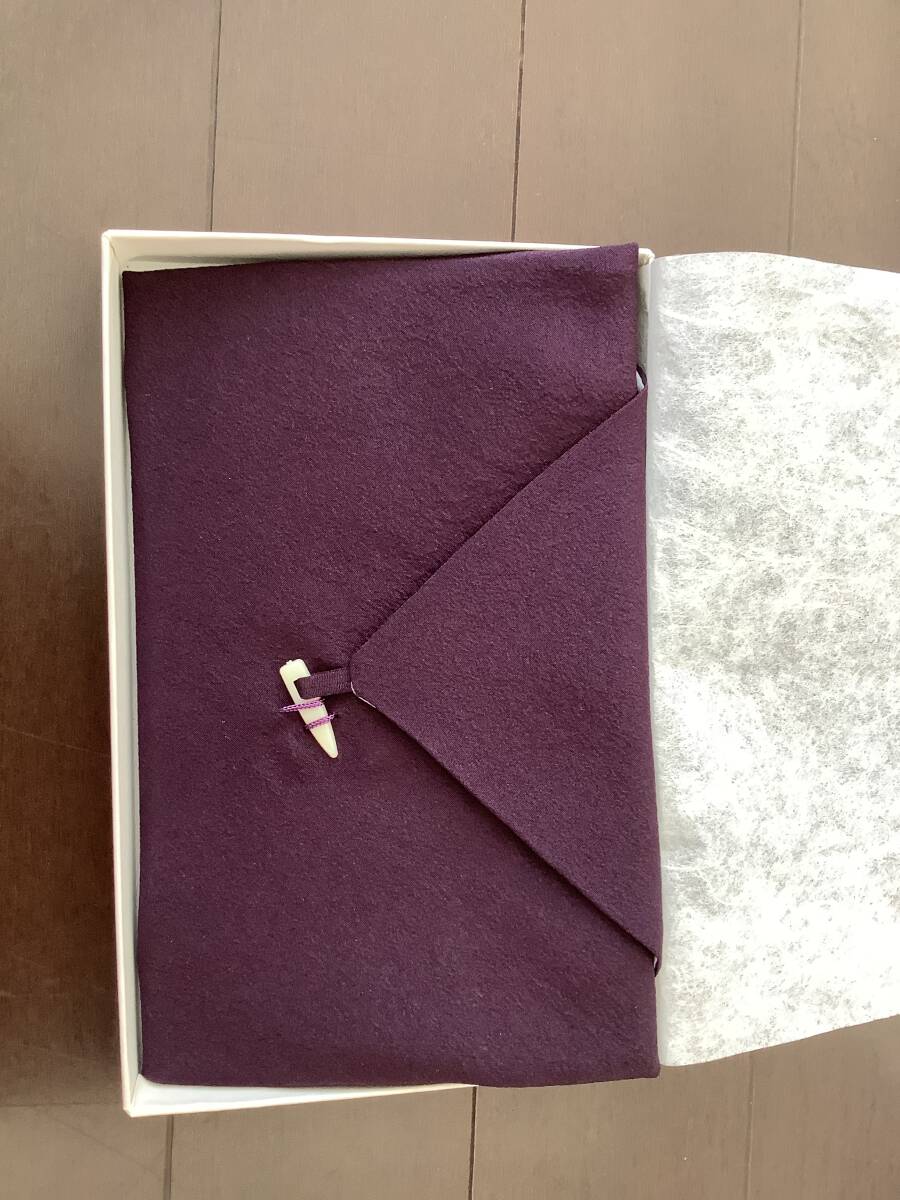未使用　ふくさ　台付ふくさ　紫　絹100% 慶祝　弔意　日本製_画像2