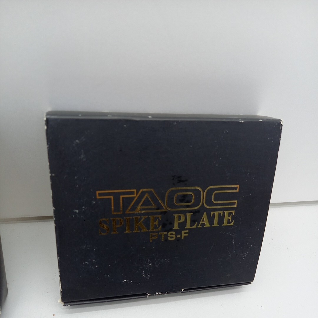 【中古】TAOC インシュレーター PTS-F スパイクプレート 8個セットの画像3
