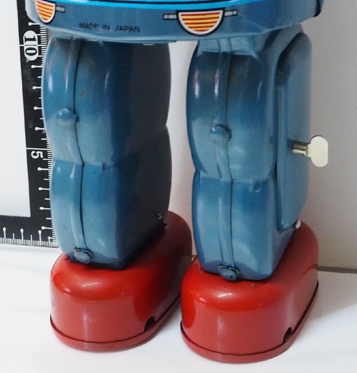  Osaka tin plate toy materials .[ASTRONAUT Astro no-tsu electric walk operation verification settled astronaut ] reissue record tin plate toy TIN AGE# replica [ box less ]0967