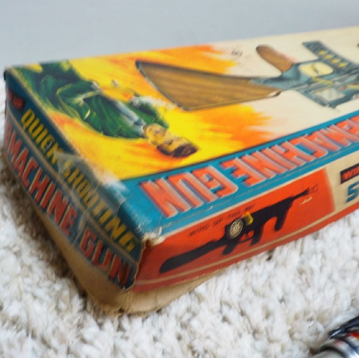 野村トーイ【WIND UP QUICK-SHOOTING SUBMACHINE GUN クイック 野村トーイ【WIND UP QUICK-SHOOTING SUBMACHINE GUN クイック