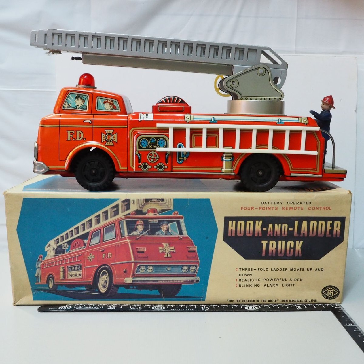 増田屋【HOOK-AND-LADDER TRUCK フック アンド ラダー トラック 増田屋【HOOK-AND-LADDER TRUCK フック アンド ラダー トラック