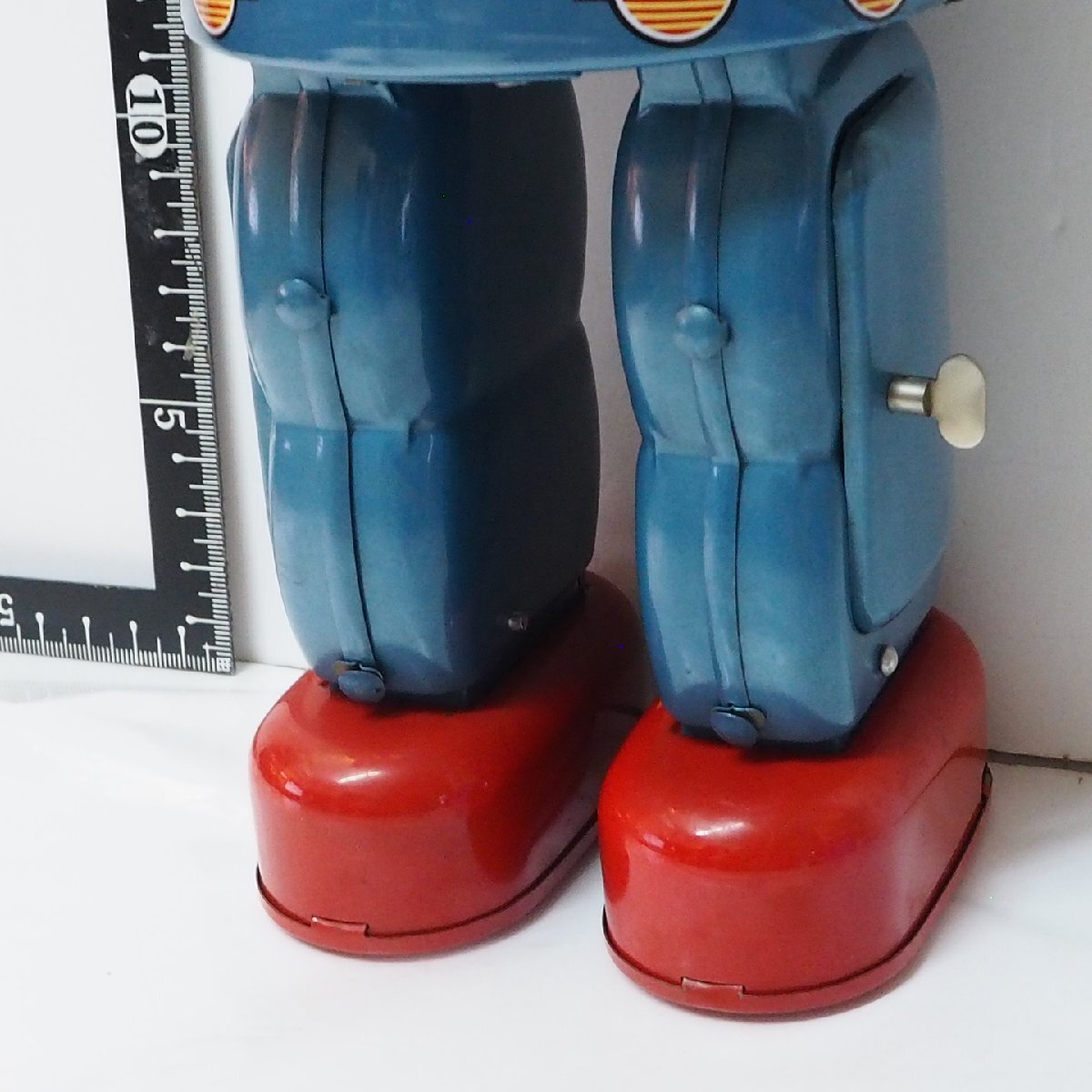  Osaka tin plate toy materials .[ASTRONAUT Astro no-tsu electric walk operation verification settled astronaut ] reissue record tin plate toy TIN AGE# replica [ box less ]0967