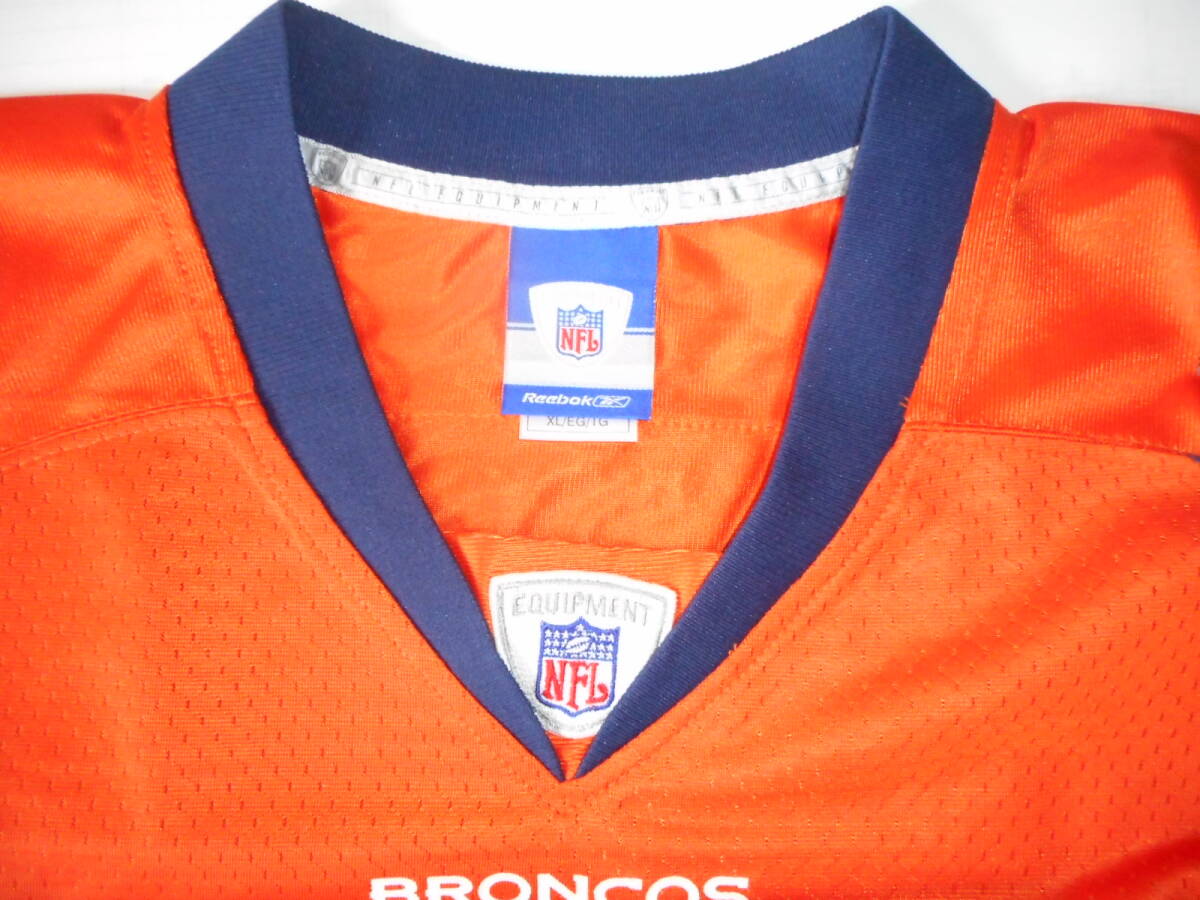 Reebok NFL プレミアJERSEY ブロンコス ＃34 ドローンズ SIZE XL_画像3