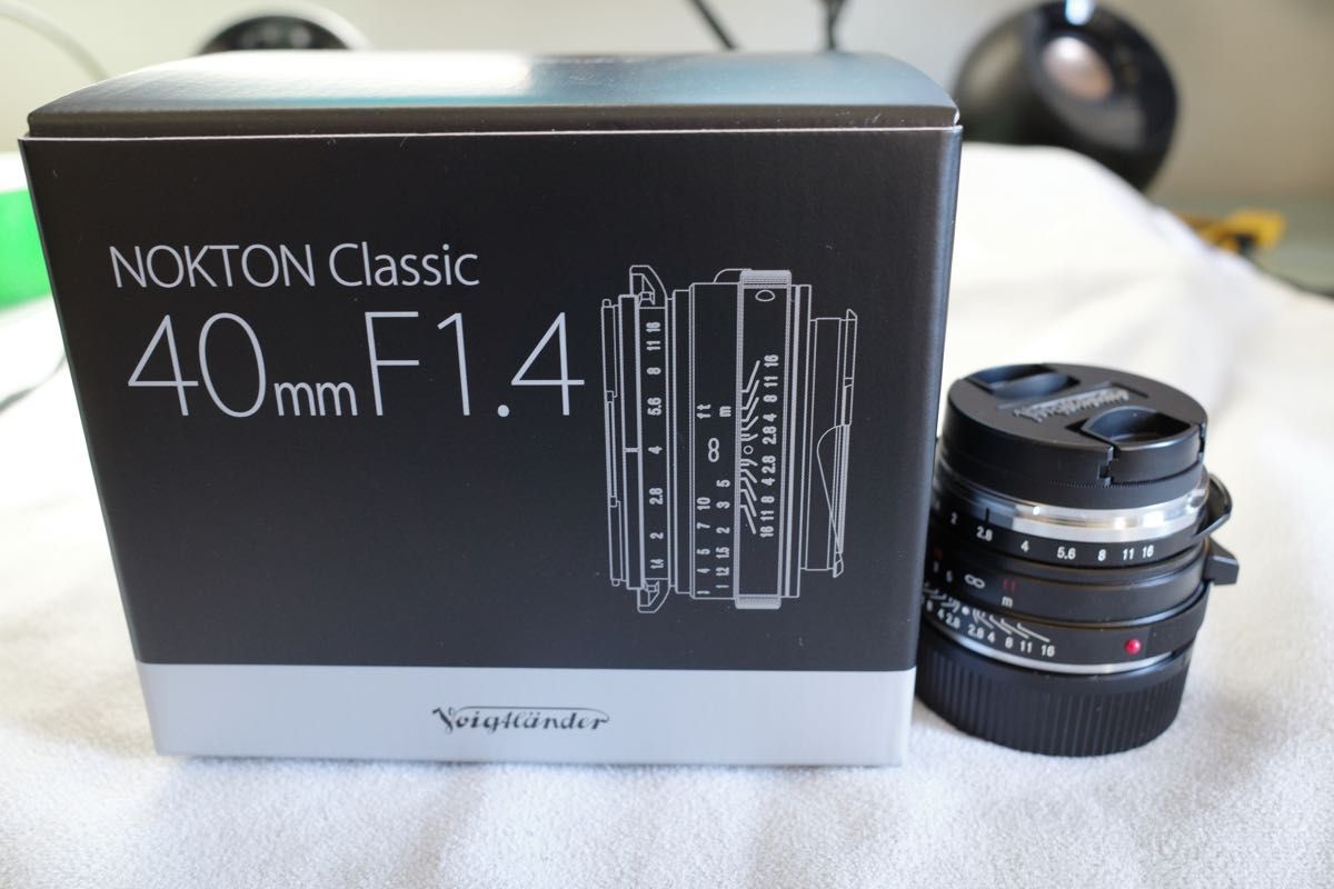 Voigtlander NOKTON classic 40mm F1 4 SC +マウントアダプター Voigtlander NOKTON classic 40mm F1 4 SC +マウントアダプター