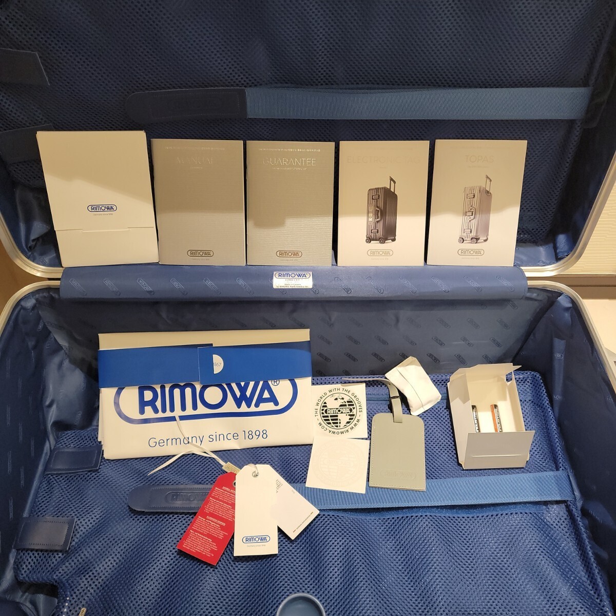  records out of production beautiful goods! old model! Rimowa topaz sport 89L TSA electron tag trunk original silver aluminium Carry case Stealth 