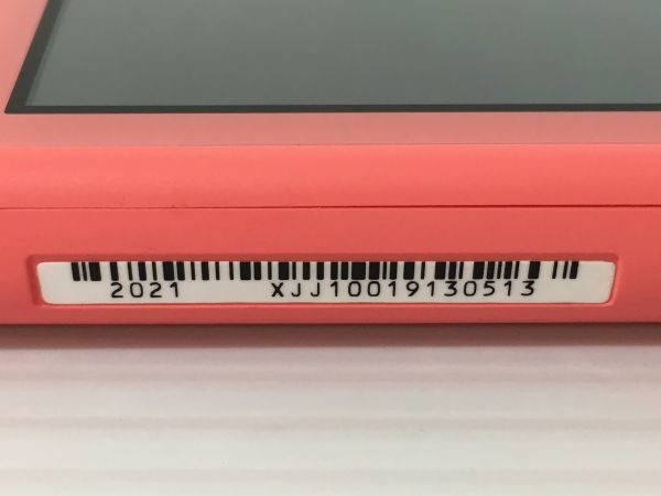 K18-816-0429-049【中古】Nintendo Switch Lite(ニンテンドースイッチ ライト) MOD.HDH-001 コーラル 本体のみ ※動作確認済み_画像10