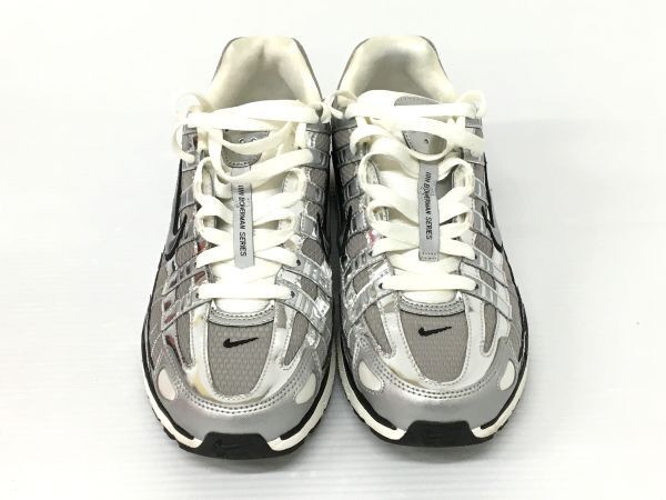 K11-433-0509-149【中古/送料無料】NIKE(ナイキ) P-6000 CN0149-001 METALLIC SILVER メタリックシルバー サイズ:26.5cm_画像2