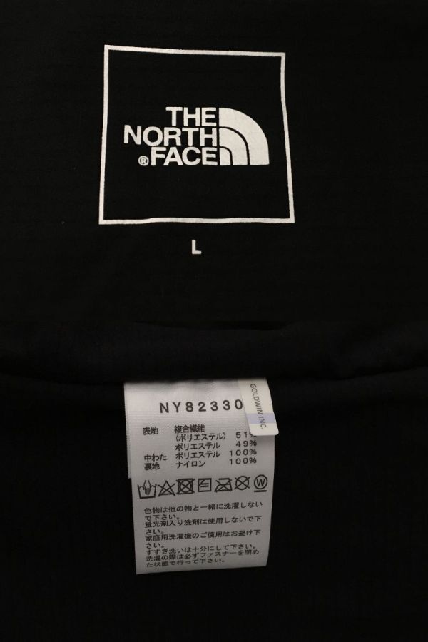 K11-446-0510-128【中古/送料無料】THE NORTH FACE ザ ノースフェイス NY82330 Meadow Warm Vest メドウウォームベスト ブラック サイズ:L_画像10