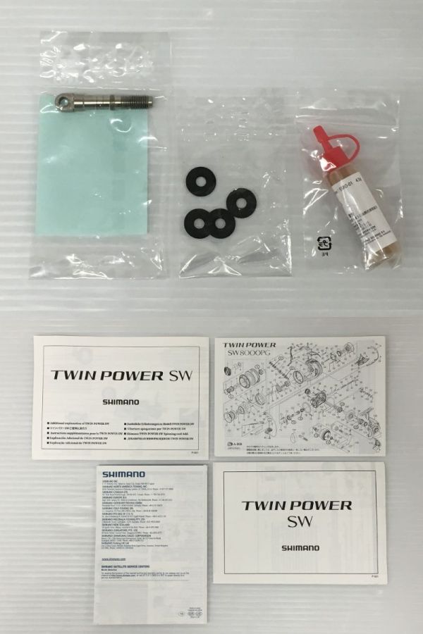 K18-909-0515-123【中古】SHIMANO(シマノ) スピニングリール TWIN POWER「21 ツインパワー SW 14000XG」04231_画像9