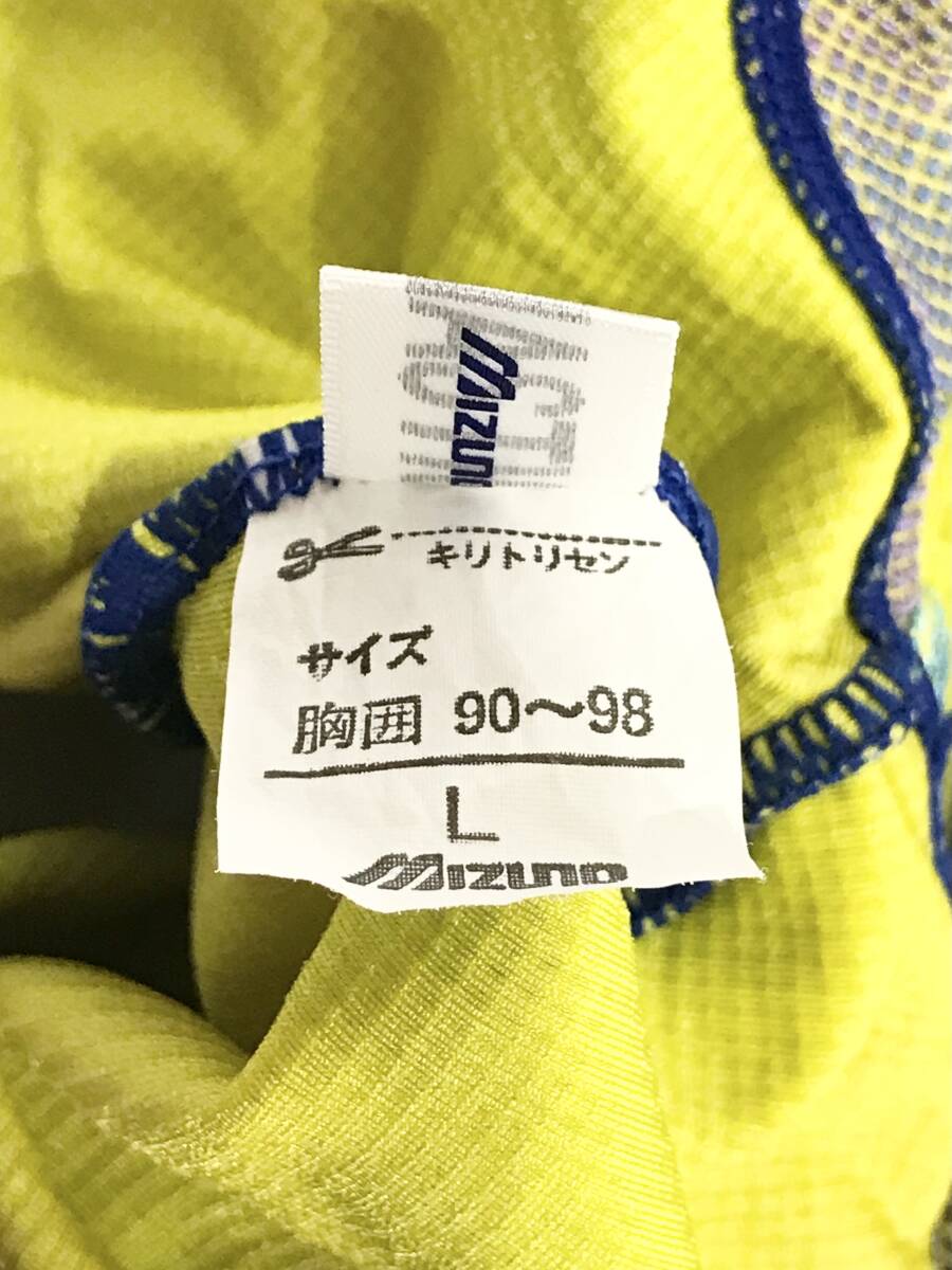 MIZUNO レオタード 水着 2点 セットアップ ショートパンツ スイム 競泳 ミズノ 古着 オールド ヴィンテージ 希少 レア SIZE：L-M■0509H_画像4