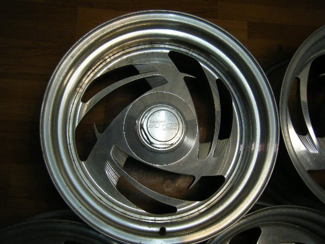 IB-221 BOYDS ボイド 17×8J・9.5J 5H-127 +5・+12 (4本) 希少 送料は全国一律6600円 離島を除く_画像3