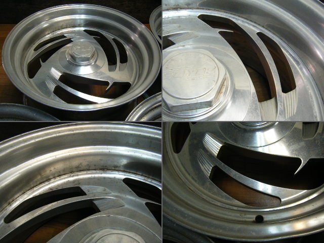 IB-221 BOYDS ボイド 17×8J・9.5J 5H-127 +5・+12 (4本) 希少 送料は全国一律6600円 離島を除く_画像7