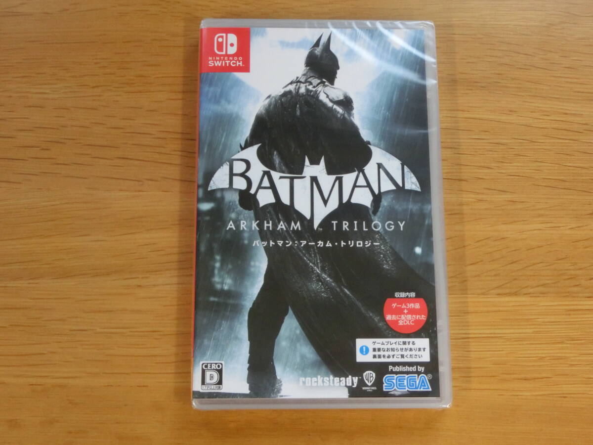 新品即決■ニンテンドースイッチ【Switch】 バットマン:アーカムトリロジー BATMANの画像1