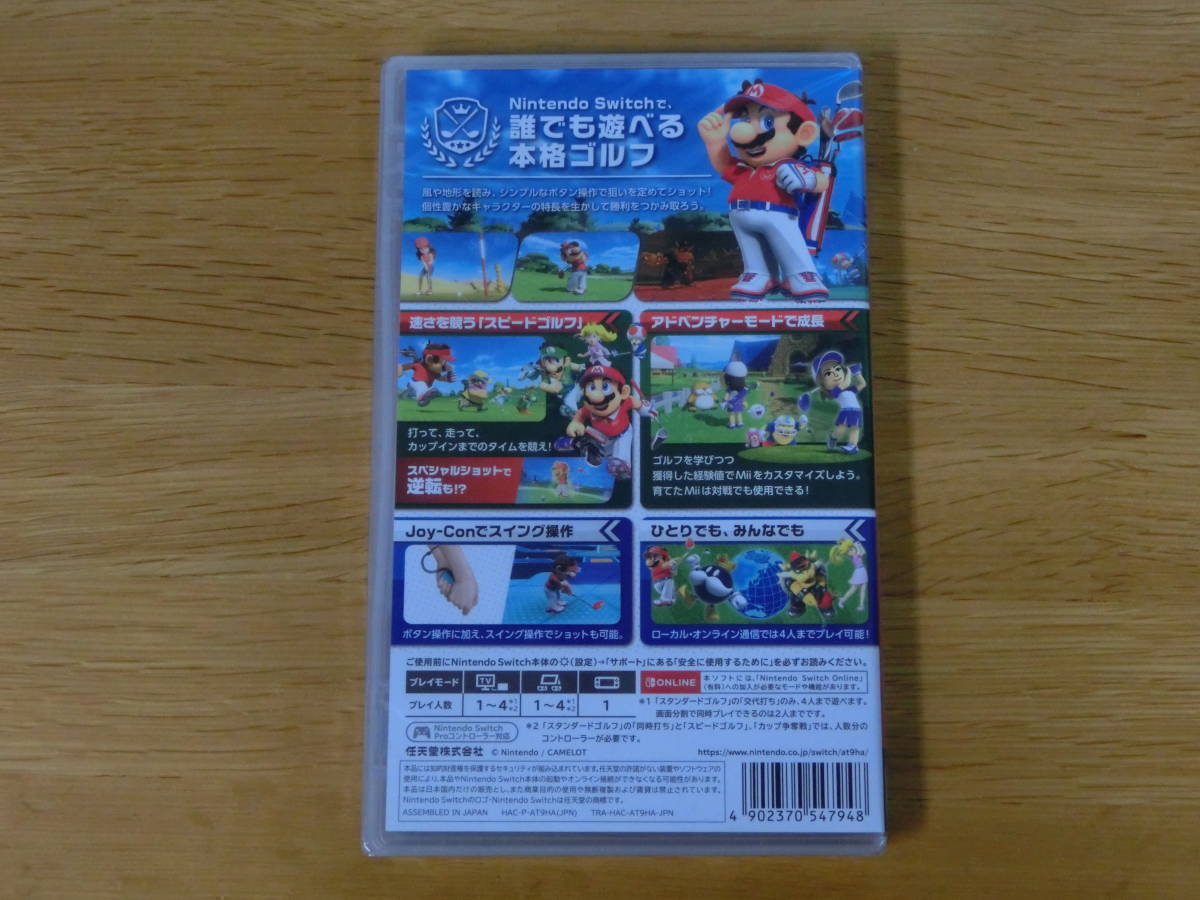 新品即決■ニンテンドースイッチ【Switch】 マリオゴルフ スーパーラッシュ　(MARIO GOLF　任天堂)_画像2