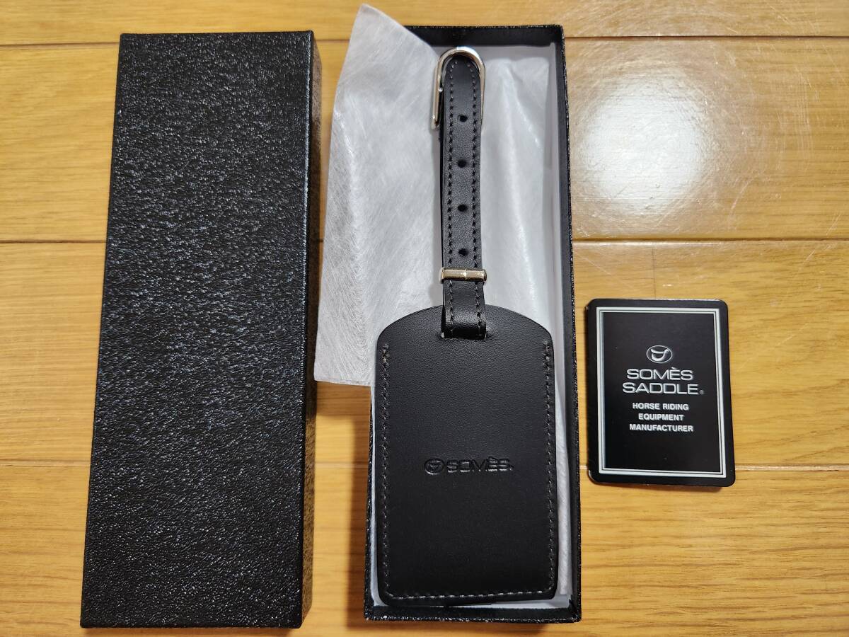 新品 レクサス　SOMES SADDLE 牛革ネームタグ ラゲージタグ LEXUS_画像5