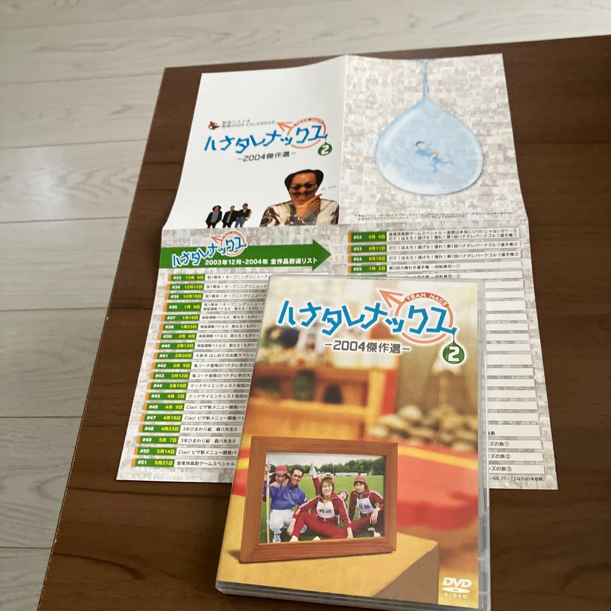 ハナタレナックス2枚組DVD第２滴 ２００４傑作選／ＴＥＡＭ ＮＡＣＳ大泉洋安田顕戸次重幸音尾琢真森崎博之チームナックス